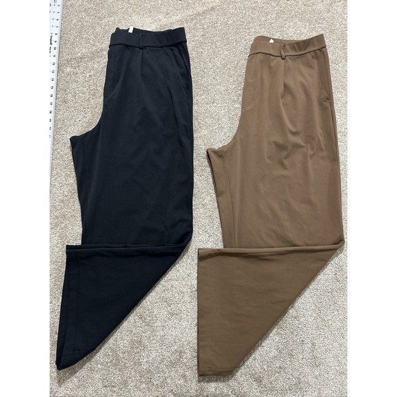 HALARA Pants - Halara Flex XL Petite DayStretch High Waisted Pocket Work Flare Pants - 2 Pair